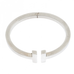 Pre Owned Tiffany & Co. T Square Sterling Silver Bracelet