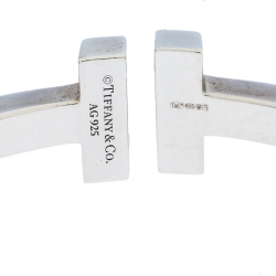 Pre Owned Tiffany & Co. Tiffany T Square Silver Bracelet