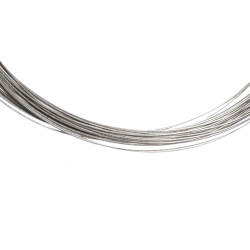 Pre Owned Tiffany & Co. Multi Wire Silver Strand Choker Necklace