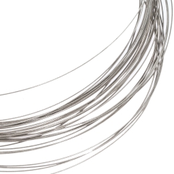 Pre Owned Tiffany & Co. Multi Wire Silver Strand Choker Necklace