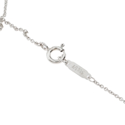 Pre Owned Tiffany & Co. Silver Mini Three-Key Pendant Necklace