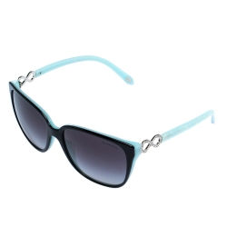 Pre Owned Tiffany & Co. Bicolor / Grey Gradient TF4111-B Square Infinity Sunglasses