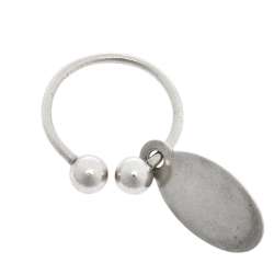 Pre Owned Tiffany & Co. Return to Tiffany Silver Key Ring