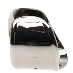 Pre Owned Tiffany & Co. Elsa Peretti Bone Charcoal-Color Ruthenium Over Copper Cuff Bracelet