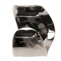 Pre Owned Tiffany & Co. Elsa Peretti Bone Charcoal-Color Ruthenium Over Copper Cuff Bracelet