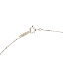 Pre Owned Tiffany & Co. Atlas Pierced Silver Pendant Necklace