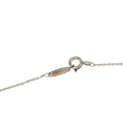 Pre Owned Tiffany & Co. Atlas Pierced Silver Pendant Necklace