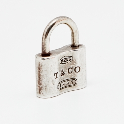 Pre Owned Tiffany & Co. 1837™ Lock Motif Silver Pendant 