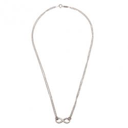 مملوكة مسبقًا قلادة تيفاني & كو. إنفينتي فضة