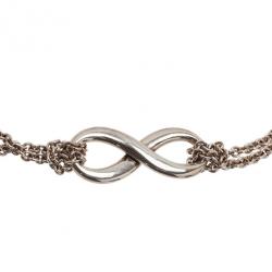 مملوكة مسبقًا قلادة تيفاني & كو. إنفينتي فضة