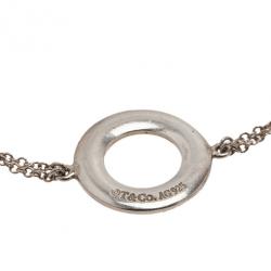 مملوكة مسبقًا Tiffany & Co. 1837 Circle Bracelet 17CM