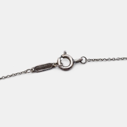 Pre Owned Tiffany & Co. Return to Tiffany & Co. Pull Lock Sterling Silver Pendant Necklace.