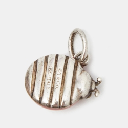 مملوكة مسبقًا Tiffany & Co. Ladybug Enamel Sterling Silver Pendant