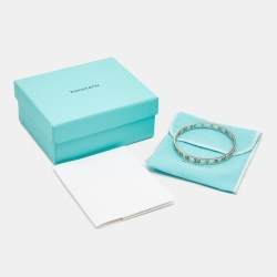 Pre Owned Tiffany & Co. Atlas Sterling SIlver Bangle Bracelet