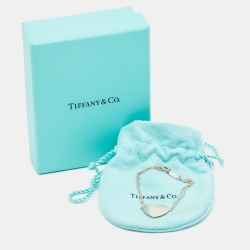 Tiffany & Co. Return To Tiffany Sterling Silver Heart Tag Bracelet