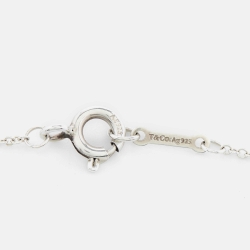 Pre Owned Tiffany & Co. Paloma's Graffiti Love Silver Pendant Necklace