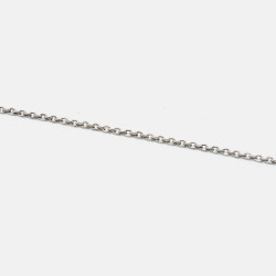 مملوكة مسبقًا Tiffany & Co. Elsa Peretti Double Open Heart Silver Pendant Necklace