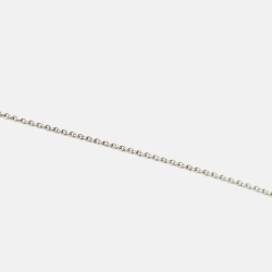 Pre Owned Tiffany & Co. Tiffany Key Knot Motif Silver Pendant Necklace