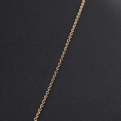 Pre Owned Tiffany & Co. 18K Yellow Gold Heart Lock Necklace