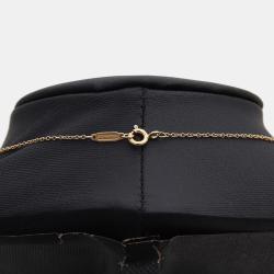 Pre Owned Tiffany & Co. 18K Yellow Gold Heart Lock Necklace