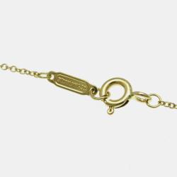 مملوكة مسبقًا Tiffany & Co. 18K  Yellow Gold Return to Tiffany Double Heart Tag Pendant Necklace