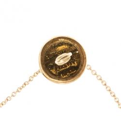 Pre Owned Tiffany & Co. Vintage Peretti Crystal Light Bulb Parfum Holder Pendant Necklace