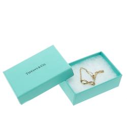 Pre Owned Tiffany & Co. Infinity 18k Gold Bracelet