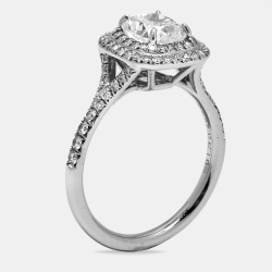 مملوكة مسبقًا خاتم تيفاني & كو. تيفاني سول يست ألماس بلاتينيوم مقاس 52