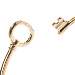 Pre Owned Tiffany & Co. Tiffany Keys 18k Rose Gold Narrow Wire Bracelet