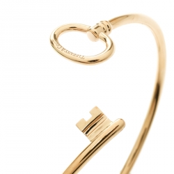 Pre Owned Tiffany & Co. Tiffany Keys 18k Rose Gold Narrow Wire Bracelet