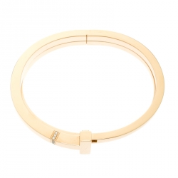 Pre Owned سوار تيفاني & كو. تيفاني تي لف ألماس وذهب وردي عيار 18