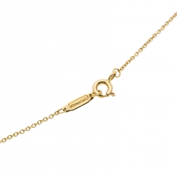 Pre Owned Tiffany & Co. Daisy Key Diamond 18k Yellow Gold Pendant Necklace