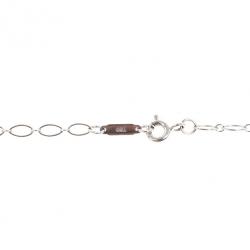 مملوكة مسبقًا Tiffany & Co. 18 K White Gold Keys Clover Key Pendant