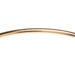 Pre Owned Tiffany & Co. T Wire Diamond 18k Yellow Gold Bracelet