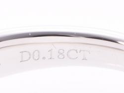 Pre Owned Tiffany & Co. 0.18ct Diamond Ring Size 47