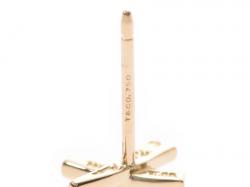 Pre Owned Tiffany & Co. 18K Yellow Gold Paloma Picasso Kiss Earrings