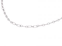 Pre Owned Tiffany & Co. 18K White Gold Chain Necklace 