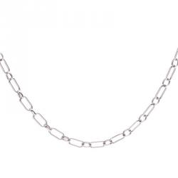 Pre Owned Tiffany & Co. 18K White Gold Chain Necklace 
