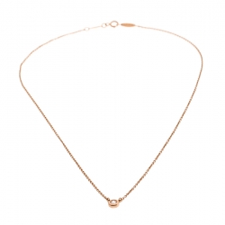 Pre Owned Tiffany & Co. Elsa Peretti Diamonds by the Yard 18k Rose Gold Necklace