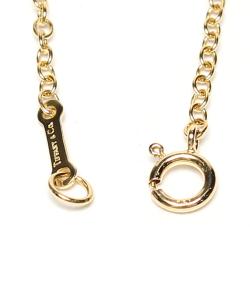 مملوكة مسبقًا قلادة تيفاني & كو. إلسا بيريتي ذهب أصفر عيار 18 دلاية حبة فاصوليا