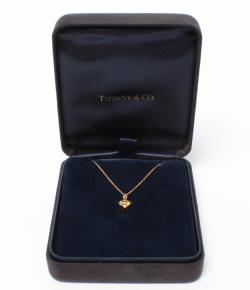 Pre Owned Tiffany & Co. 18K Yellow Gold Pendant Necklace