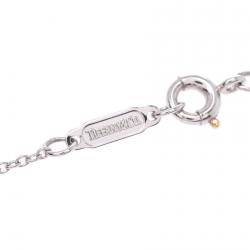 Pre Owned Tiffany & Co. PT950 and Diamond Cross Necklace