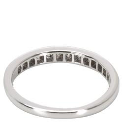 Pre Owned Tiffany & Co. 0.25 CTW Diamond Platinum Wedding Band Ring Size 51