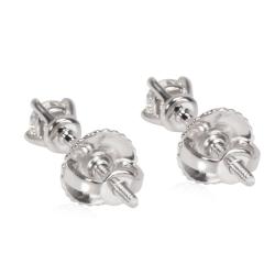 Pre Owned Tiffany & Co. 0.24 CTW Diamond Stud Platinum Earrings 