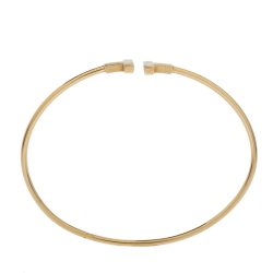 Pre Owned سوار تيفاني & كو. تي واير ذهب أصفر عيار 18 رفيع