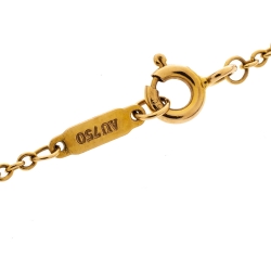 Pre Owned Tiffany & Co. Atlas Pierced Diamond 18K Rose Gold Bracelet