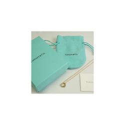 Pre Owned Tiffany & Co. Open Heart 18K Rose Gold Necklace 