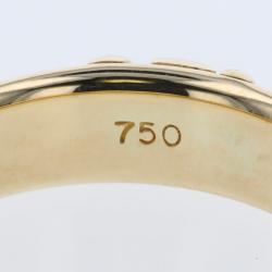 Pre Owned Tiffany & Co. Atlas Numeric 18K Yellow Gold Ring Size 49