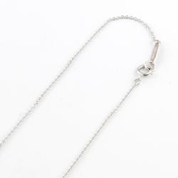 Pre Owned Tiffany & Co. Garden Open Flower Diamond 18K White Gold Necklace