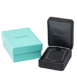 Pre Owned Tiffany & Co. Tiffany T Smile 18K Rose Gold Pendant Necklace